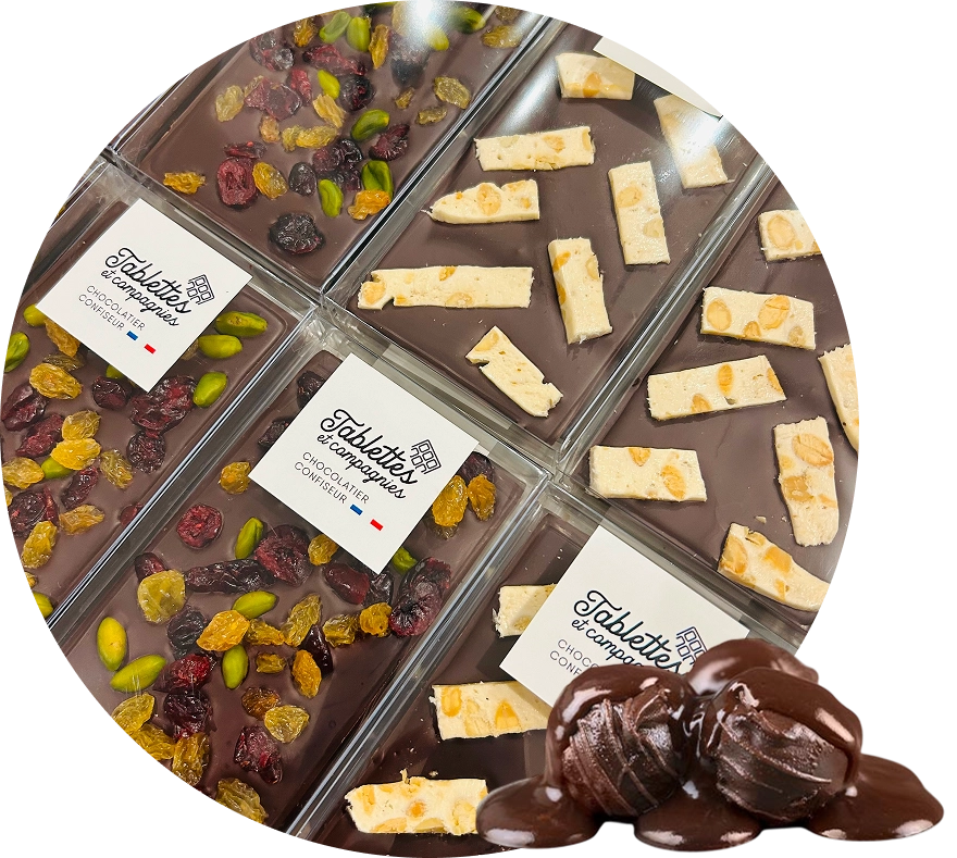 Tablettes et Compagnies : coffrets chocolat à Palaiseau près de Massy & Les Ulis (91)